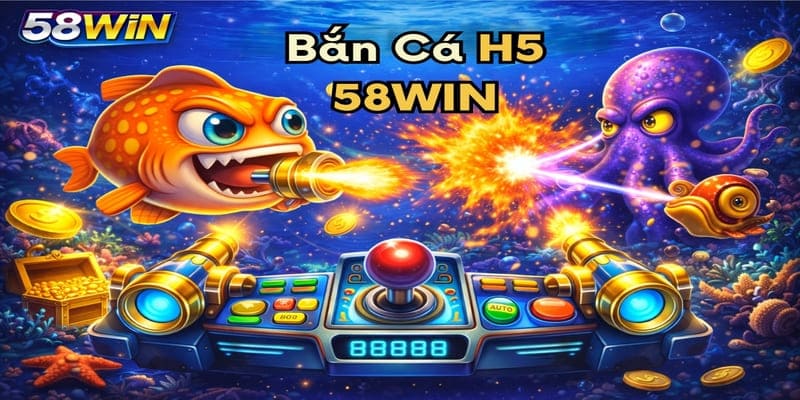 Bắn Cá H5 58WIN – Khám Phá Siêu Phẩm Bắn Cá Online “Hot”
