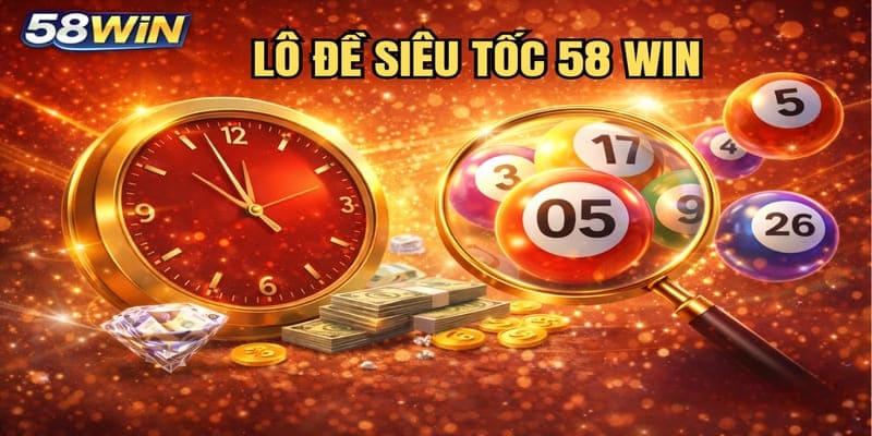 Lô Đề Siêu Tốc 58WIN – Chọn Số Nhanh, Nhận Quà Khủng