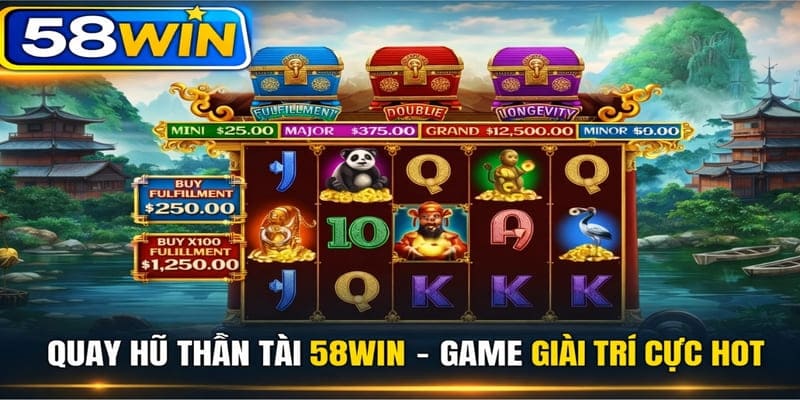 Quay Hũ Thần Tài 58WIN – Game giải trí cực hot