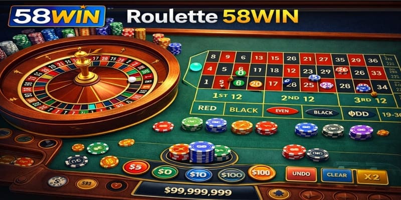 Roulette 58WIN Giới Thiệu Về Luật Và Cách Chơi